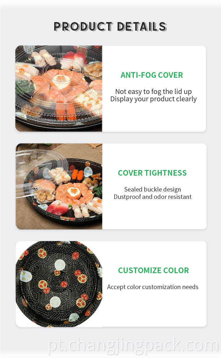 Disposable Plastic Sushi